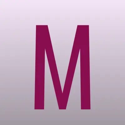 мМаркет, магазин, лого-визитка
